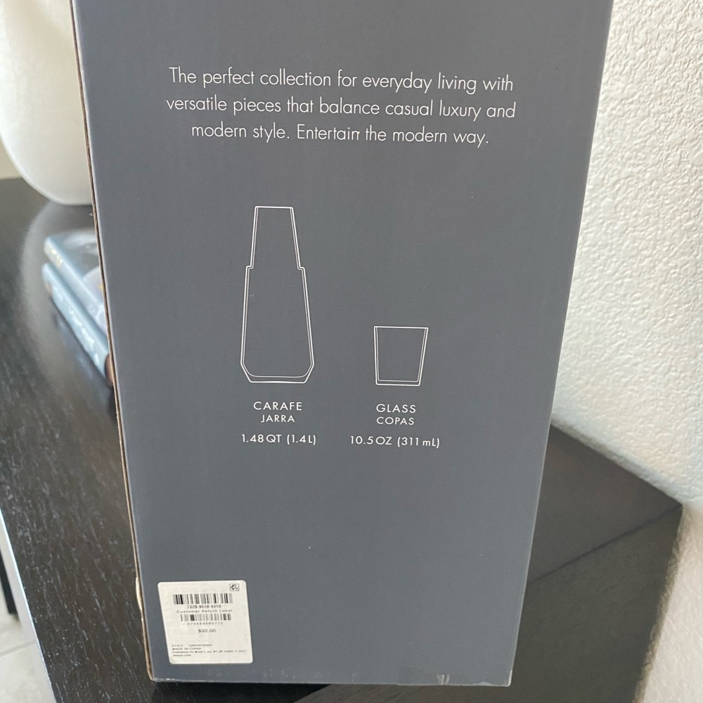 Hotel Collection Carafe Set - Picture 2 of 3
